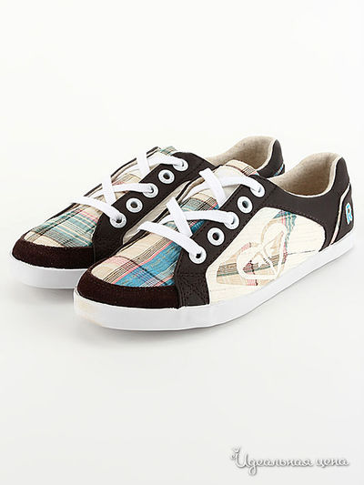 Кеды Roxy, цвет Коричневый