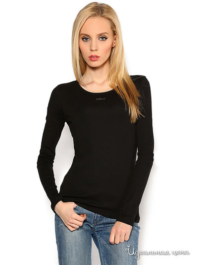 Лонгслив C'est Beau la Vie!, цвет черный