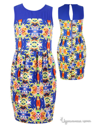 Платье M & D, цвет синее