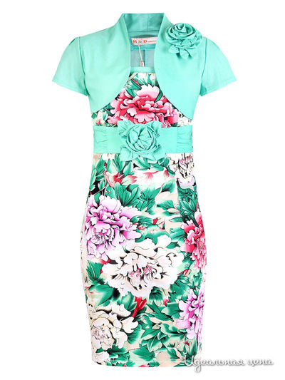 Платье M & D, цвет мятный