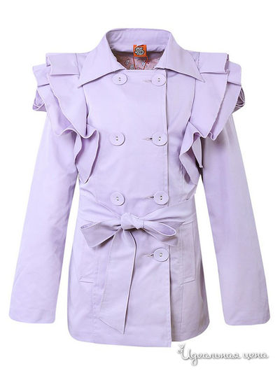 Плащ M & D, цвет сиреневый