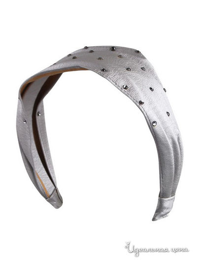 Ободок M & D, цвет серый