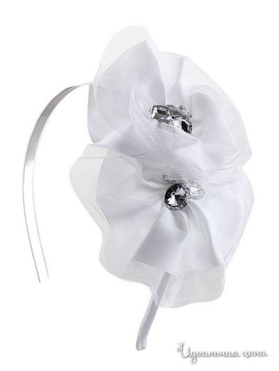 Ободок M & D, цвет Белый