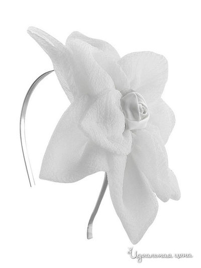 Ободок M & D, цвет молочный