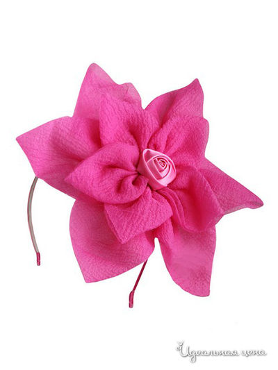 Ободок M & D, цвет розовый