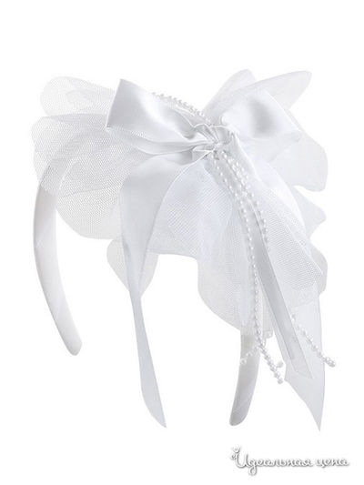 Ободок M & D, цвет Белый