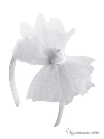 Ободок M & D, цвет Белый