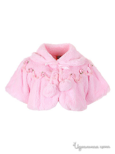 Пончо M & D, цвет розовый