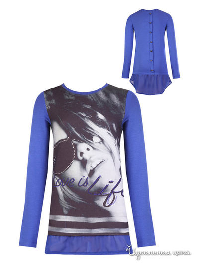 Туника M & D, цвет синий