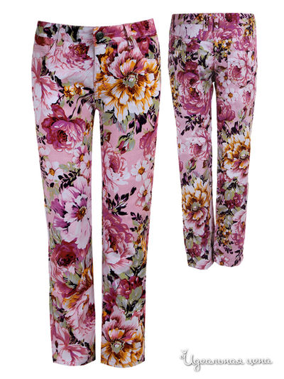 Джинсы M & D, цвет розовые