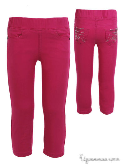 Джинсы M & D, цвет малиновые