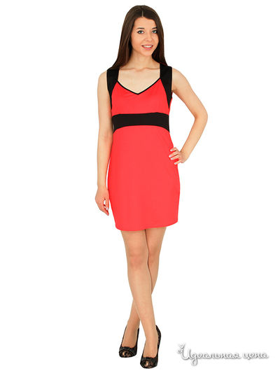 Платье Lindi Line, цвет Черный с вишневым