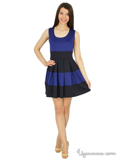 Платье Lindi Line, цвет темно-синий,синий