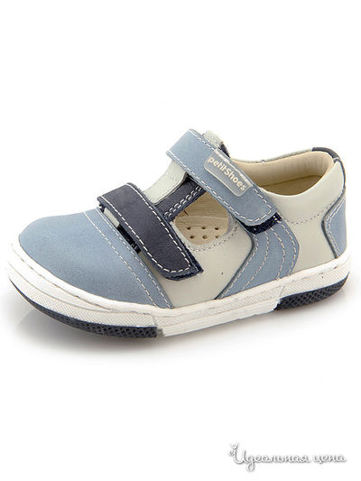 Полуботинки PetitShoes, цвет синий, голубой