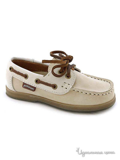 Мокасины PetitShoes, цвет бежевый