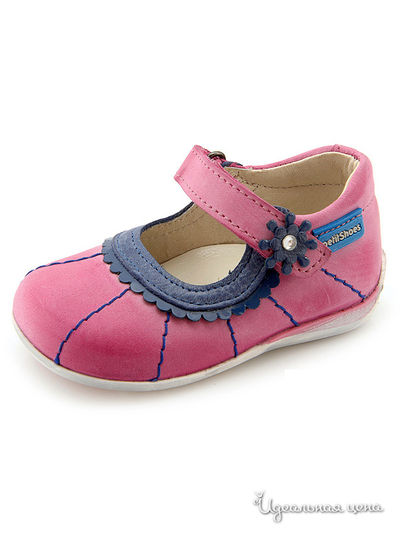 Туфли PetitShoes, цвет розовый, синий