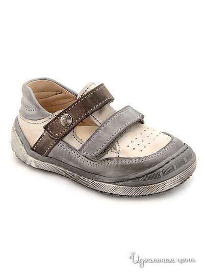 Полуботинки PetitShoes, цвет коричневый, бежевый