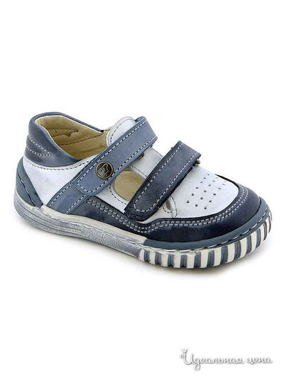 Полуботинки PetitShoes, цвет оттенки синего и голубого