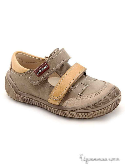 Полуботинки PetitShoes, цвет бежевый, оранжевый