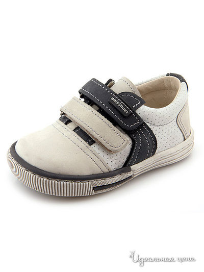 Полуботинки PetitShoes, цвет серый