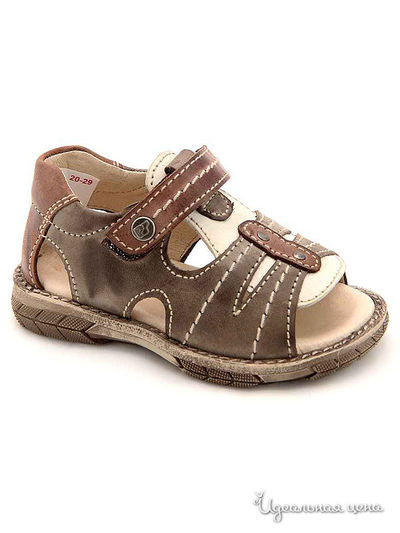 Босоножки PetitShoes, цвет коричневый