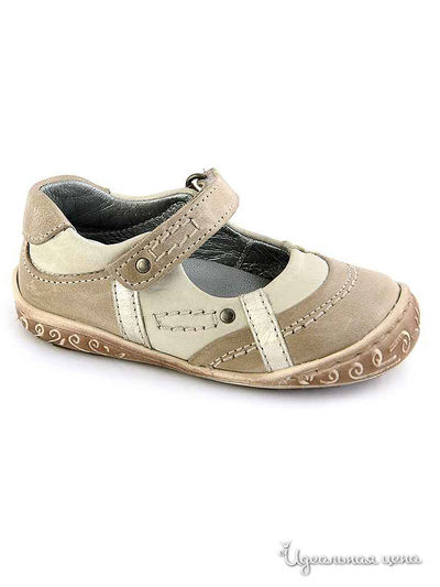 Туфли PetitShoes, цвет бежевый