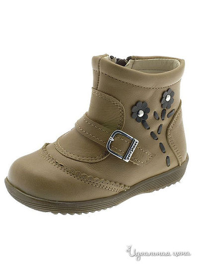 Полусапожки PetitShoes, цвет светло-коричневый