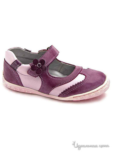 Туфли Petitshoes для девочки, цвет розовый, лиловый