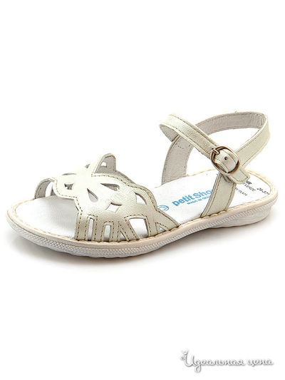 Босоножки PetitShoes, цвет молочный