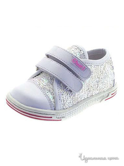 Полуботинки PetitShoes, цвет розовый, белый