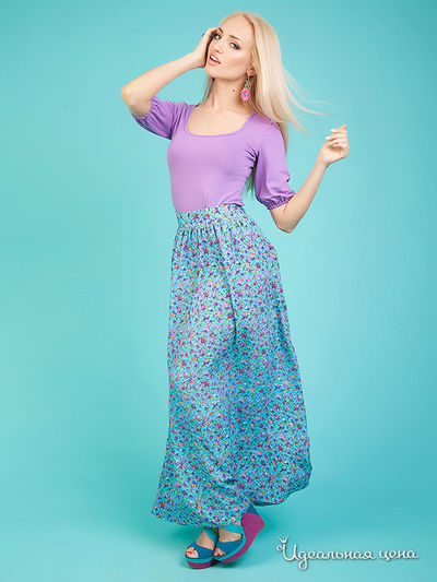 Юбка Brandly, цвет голубой