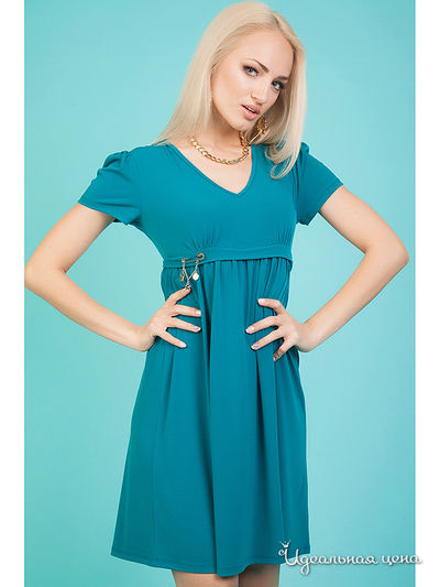 Платье Brandly, цвет бирюзовый