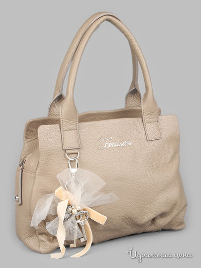 Сумка Maria Tomassini, цвет темно-телесный