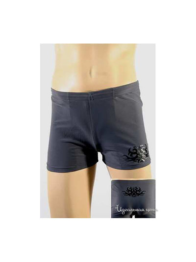 Плавки CBK, цвет черный, серый