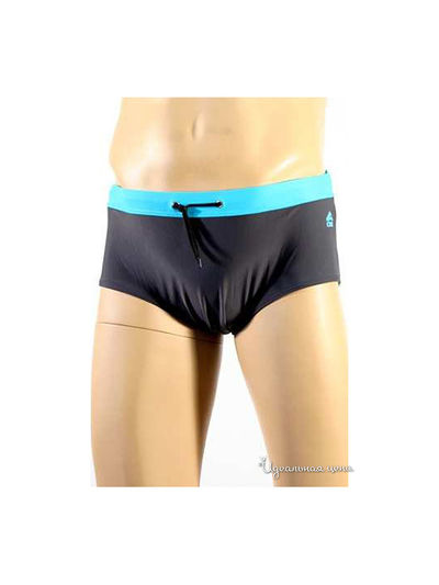 Плавки CBK, цвет черный, бирюзовый