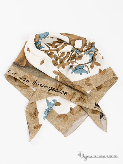 Платок Moschino, цвет Коричневый