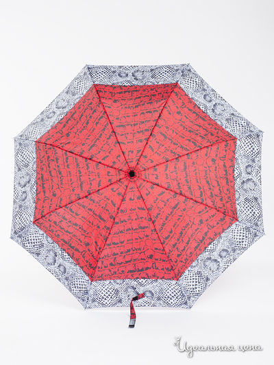 Зонт Ferre, цвет красный, серый