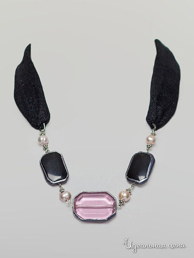 Колье Coffre, цвет черный