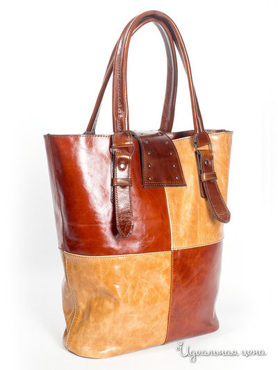 Сумка M.A.K.K.O., цвет коричневый, рыжий