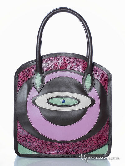 Сумка M.A.K.K.O., цвет коричневый розовый