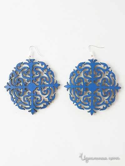 Серьги M.A.K.K.O., цвет синий