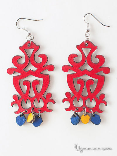 Серьги M.A.K.K.O., цвет мультиколор