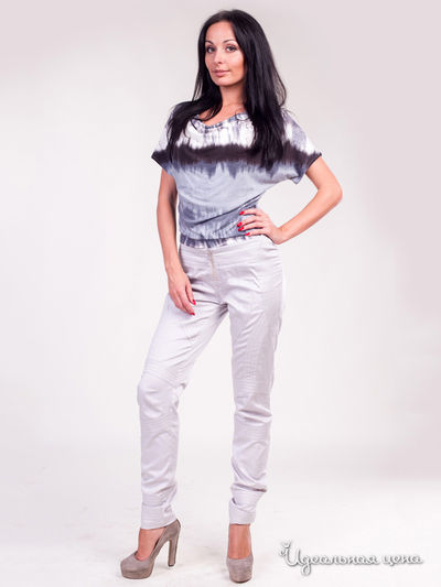 Брюки M.A.K.K.O., цвет светло-серый