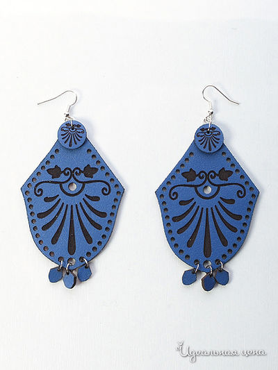 Серьги M.A.K.K.O., цвет синие