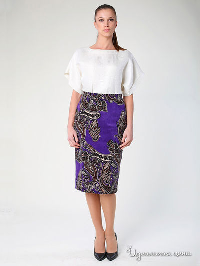 Юбка M.A.K.K.O., цвет фиолетовый