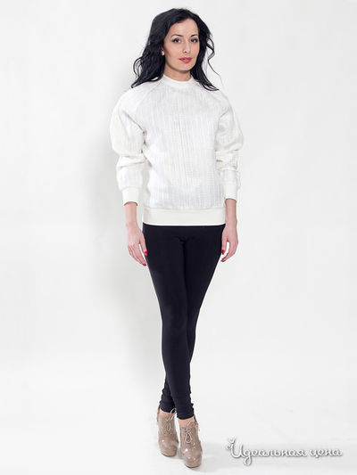 Свитшот M.A.K.K.O., цвет белый