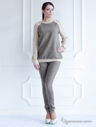 Костюм M.A.K.K.O., цвет бежевый коричневый