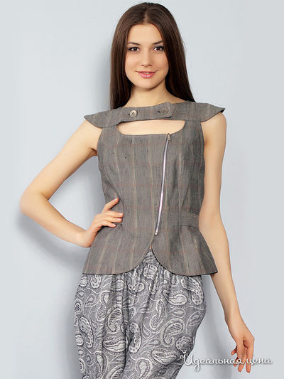 Жилет M.A.K.K.O., цвет серый