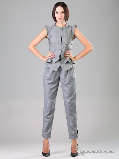 Брюки M.A.K.K.O., цвет серый