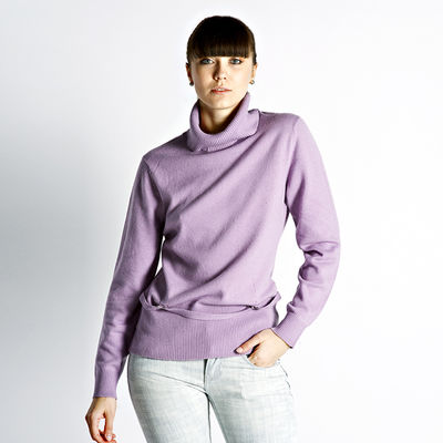Пуловер Pezzo, цвет цвет лиловый